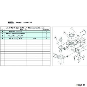 �A���o�b�N DAP-30 MAINTENANCEKIT �^��|���v�p�����e�i���X�L�b�h DAP-30�p