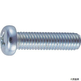 トラスコ B01-0315 TRUSCO ナベ頭小ねじ ユニクロ 全ネジ M3×15 300本入