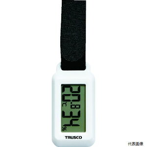 TRUSCO 防滴型ポータブル温湿度計 ウィズモ PTH-DP