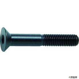 トラスコ B73-0850 TRUSCO 六角穴付皿ボルト 黒染め 半ネジ M8×50 17本入
