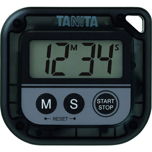 使い勝手の良い 株 タニタ TANITA ファッション通販 TD-376N-BK デジタルタイマー