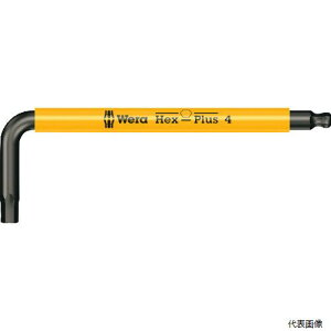 Wera 022673 950 SPKS Hex-Plus �w�b�N�X�v���X�Z�p�����` 4.0