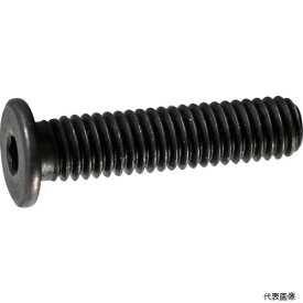 トラスコ Y153-0610 TRUSCO 超低頭キャップボルト スチール黒染め M6×10 9本入 ／六角穴付ボルト(CAP)
