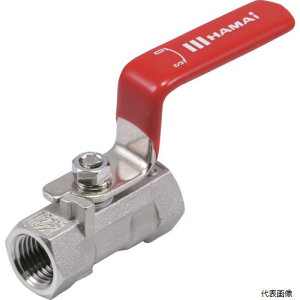 ハマイ BST-01-08RC HAMAI ステンレス製ねじ込みボールバルブ(レバー)