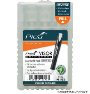 Pica Marker 99152 ピカマーカー パーマネントマルチマーカー“VISOR”用替え 白 4本入り