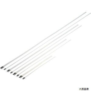 �p���h�E MLT6S-CP PANDUIT MLT�^�C�v �������b�N���X�e�����X�X�`�[���o���h SUS304 ��4.6mm ����521mm 100�{���� MLT6S-CP