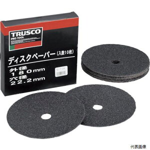 �g���X�R TG7-40 TRUSCO �f�B�X�N�y�[�p�[ 7�^ ��180X22.2 #40 (10����)