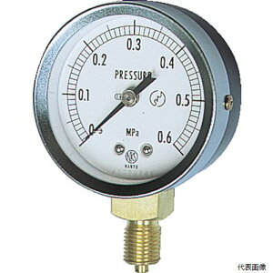 ����v�� GS50-121-0.1MP ���� JIS�ėp�`���͌vA�g(�X�g���[�g) ���̓����W(MPa)�F0.0�`0.10