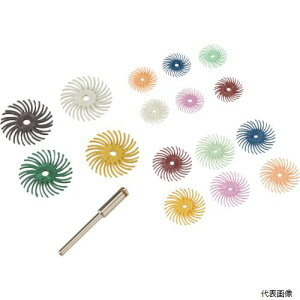 【スタンプラリー】3M BR DISC 36 1X1/8 ラジアル・ブリッスルディスク #36相当 こげ茶 25.4mm