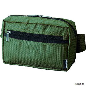【スタンプラリー】トラスコ TC-CWP-GN TRUSCO コンパクトウエストポーチ グリーン