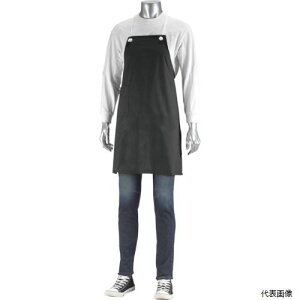 【スタンプラリー】カジメイク1921-91-F防水エプロンブラックフリー