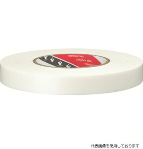 【スタンプラリー】寺岡製作所 7811 W-20X10 TERAOKA 発泡体両面テープ NO.7811フック 白 20mmX10M