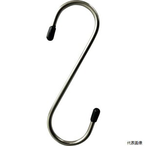 トラスコ TFCR20010P TRUSCO まとめ買い クロームSフック 200mm 10個