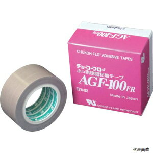���������H�� AGF100FR-18X38 chukoh �t�b�f����(�e�t����PTFE��)�K���X�N���X�S���e�[�v AGF�[100FR 0.18t×38w×10m