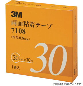 3M 7108 30 AAD ���ʔS���e�[�v 7108 30mmX10m ����0.8mm �D�F 1������