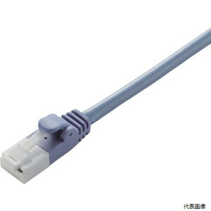 �G���R�� LD-CTT/BU5/RS ELECOM Cat5e�Ή��c���܂�h�~LAN�P�[�u�� 5m �u���[