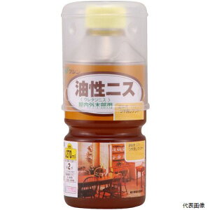 【スタンプラリー】和信ペイント 900607 油性ニス つや消しクリヤー 270ml