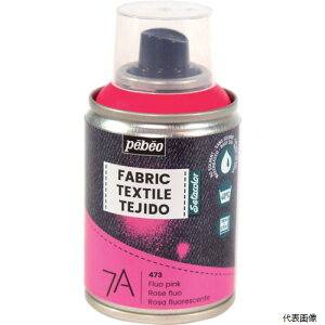 【スタンプラリー】ペベオ・ジャポン 805473 Pebeo 布用水性アクリルスプレー セタスプレー 100ml 蛍光ピンク