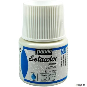 【スタンプラリー】ペベオ・ジャポン329204Pebeo布用水性アクリル絵具セタカラーグリッター45mlダイアモンド