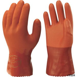 ショーワグローブ ショーワ 塩化ビニール手袋 No612ニュービニローブ2双パック オレンジ LLサイズ (NO612-LL)
