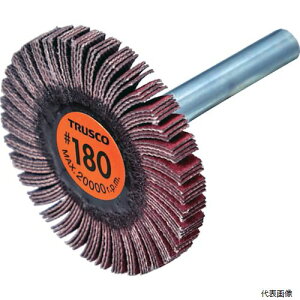 �g���X�R TCF4005-CE-180 TRUSCO �Z���~�b�N�t���b�v�z�C�[�� ���a6mm #180 �O�a40×��5×����40 (5��)