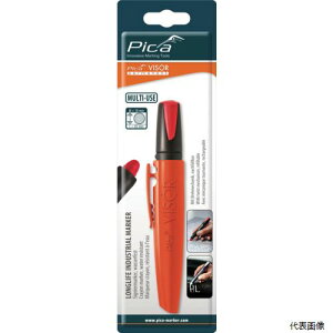 Pica Marker 99040SB03 ピカマーカー パーマネントマルチマーカー“VISOR” 赤 ブリスターパック
