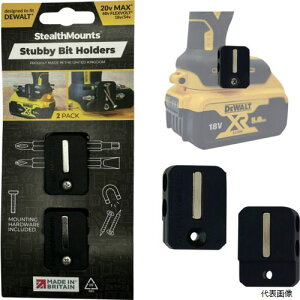 StealthMounts BH-DW-S-BLK-2 �X�e���X�}�E���g Stubby�r�b�g�z���_�[�f�E�H���g�p(2����)�u���b�N