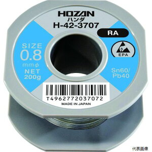 �z�[�U�� H-42-3707 HOZAN �n���_(Sn60%)0.8mm�ӁE200g