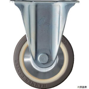 �n���}�[�L���X�^�[ 400SR-UB100 �n���}�[ �v���[�g�� �Œ� �L���X�^�[ 80X45 �E���^����(�M�Y���E�x�A�����O��) 100mm ���׏d