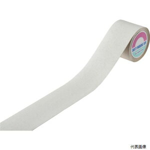 日本緑十字 105105 緑十字 屋外用ラインテープ(反射) 白 RHW-10 100mm幅×5m 合成ゴム