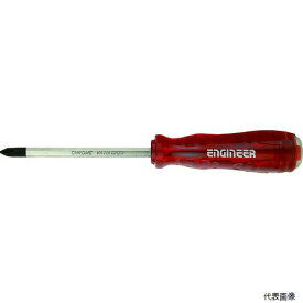 エンジニア DI-01 ENGINEER 強力貫通ドライバー ＋♯2 軸長102mm