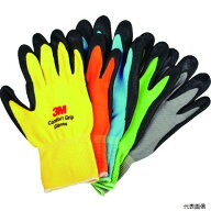 【スタンプラリー】 3M GLOVE 5SET L 一般作業用コンフォートグリップグローブ 5色セット Lサイズ