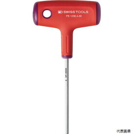 1206.4-80 クロスハンドル六角棒ドライバー PB SWISS TOOLS