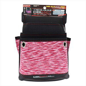 【スタンプラリー】DBLTACT 3段腰袋 大 ワイド DT-03W-KR sk581846 三共コーポレーション