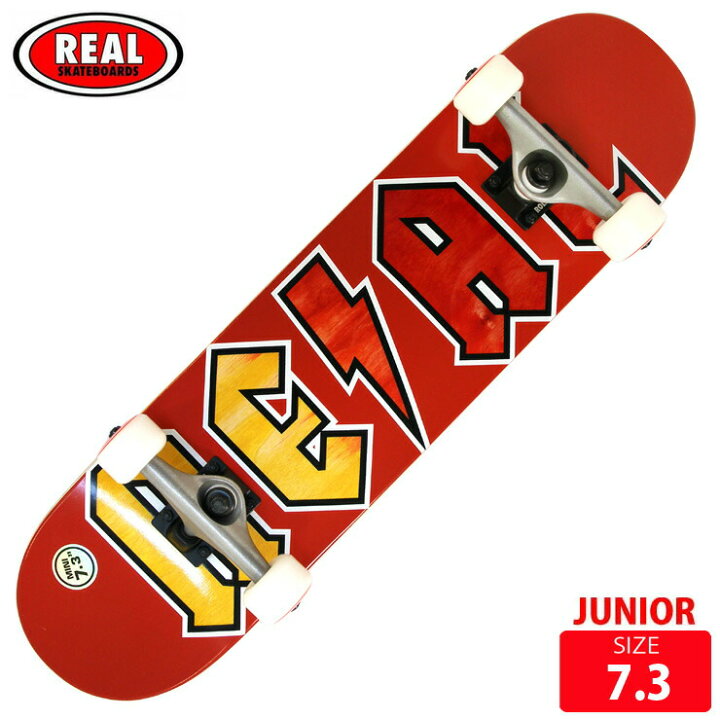 楽天市場】スケボー ジュニア コンプリート リアル REAL COMPLETE 
