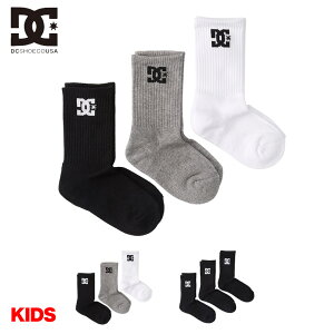 DC SHOE �f�B�[�V�[ �L�b�Y �\�b�N�X 3���g �N���[ �C�� ���� ���S SPP DC CREW 3PK BOY
