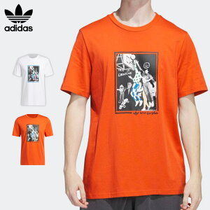 【在庫処分2000円】ADIDAS アディダス Tシャツ TEE 半袖 カットソー グラフィック シュムーフォイルTシャツ クルーネック