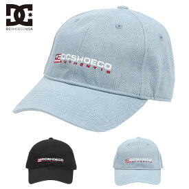 【在庫処分2000円】DC SHOE ディーシー キッズ 子供 帽子 キャップ ストリート スケートボード スノーボード 23 KD AUTHENTICS STR
