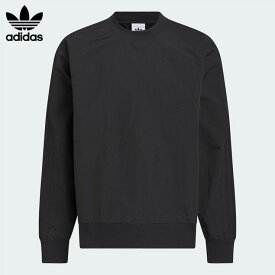 ADIDAS アディダス オリジナルス スケートボーディング プルオーバー トップス パイピング ロゴ クルーネック 長袖