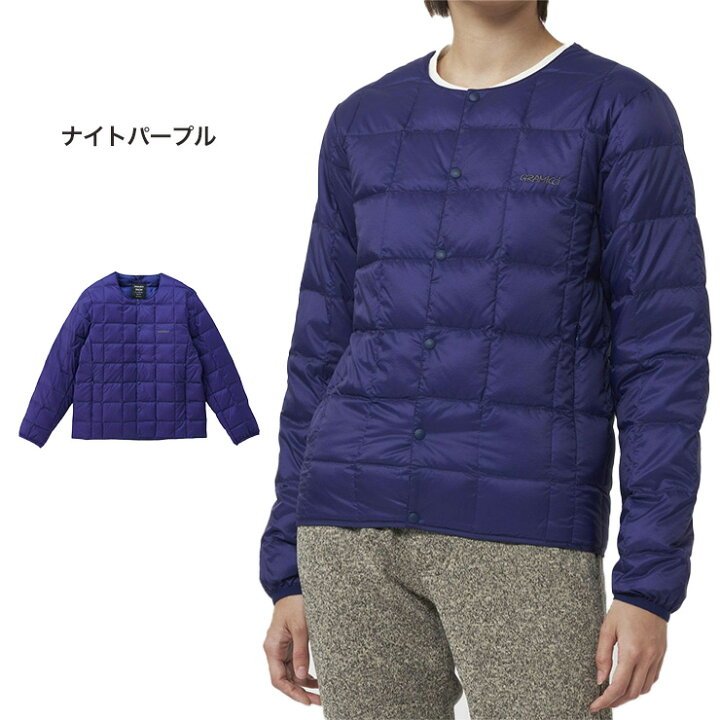 楽天市場】Gramicci TAION グラミチ ダウン インナー ジャケット 軽い 