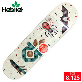 スケボー デッキ ハビタット HABITAT JANOSKI WEB OF LIFE DECK SIZE 8.125 スケートボード SKATEBOARD 23SM