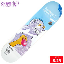 スケボー デッキ クルーキッド KROOKED CERNICKY DRUMB STCK DECK SIZE 8.25 スケートボード SKATEBOARD クルックド 23FW