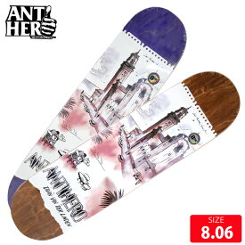 スケボー デッキ アンチヒーロー ANTIHERO DAAN CITY SCAPES DECK SIZE 8.06 アンタイヒーロー スケートボード 23FW