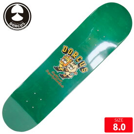 ドーカス デッキ DORCUS DECK TEAM CHIMERA X ZETT GREEN 8.0 スケートボード スケボー SKATEBOARD 23FW