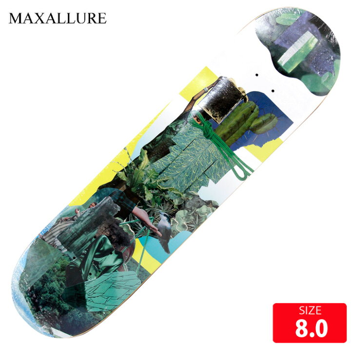 楽天市場】スケボー デッキ マックスアルーア MAXALLURE TEAM DIVINE 