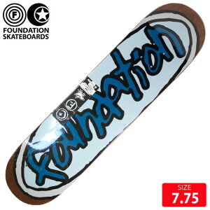 XP{[fbL t@f[V FOUNDATION MARKER SLATE DECK SIZE 7.75 XP[g{[h skateboard 24SP
