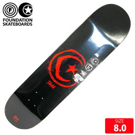 スケボーデッキ ファンデーション FOUNDATION TANIA STAR&MOON PRO DECK SIZE 8.0 スケートボード skateboard 24SP