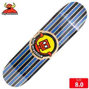 XP{[fbL gC}V[ TOYMACHINE ROBOT STRIPES BLUE DECK SIZE 8.0 XP[g{[h skateboard 24FW