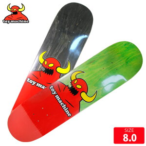 XP{[fbL gC}V[ TOYMACHINE MONSTAR #03 DECK SIZE 8.0 XP[g{[h skateboard 24FW