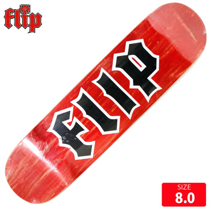 楽天市場】スケボー デッキ フリップ FLIP CANCELLED RED STAIN DECK 
